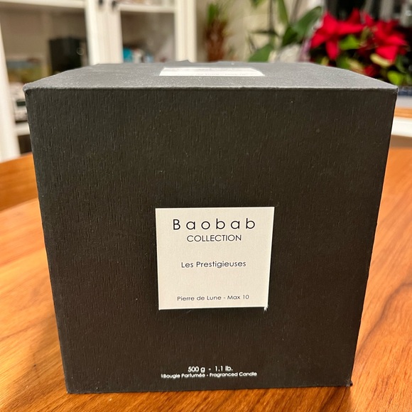 Luxury fragrance candle Baobab Les Prestigieuses 500g - Picture 4 of 4